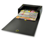 Scatola archivio Big Next - dorso 16 cm - 25 x 35 cm - nero/verde - Sei Rota - immagine 2