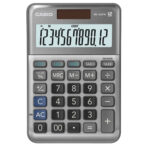 Calcolatrice da tavolo MS-120FM - 12 cifre - grigio - Casio - immagine 2
