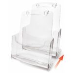 Portadepliant modulare - 1 tasca A4 - 23,7 x 28,3 x 12 cm - Arda - immagine 3