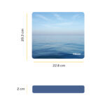 Mousepad Earth Series - Oceano - ecologico - Fellowes - immagine 2