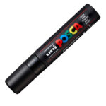 Marcatore a base d'acqua Uni Posca PC17K - punta extra large a scalpello 15,0mm - nero - Uni Mitsubishi - immagine 2