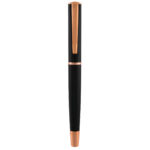 Penna Stilografica Impressa - punta M - nero/rosegold - Monteverde - immagine 3
