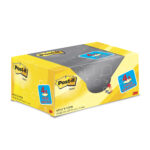 Blocco foglietti Post-it - 653CY-VP20 - 38 x 51 mm - 72 gr -  giallo Canary - Post-it - conf. 20 blocchi - immagine 2