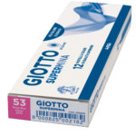 Pastello Supermina - mina 4 mm - rosa fluo 53 - Giotto - immagine 2