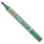 Marcatore permanente N850 - punta tonda - astuccio 4 colori assortiti - linea Amiko - Pentel - immagine 2