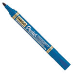 Marcatore permanente N850 - punta tonda - astuccio 4 colori assortiti - linea Amiko - Pentel - immagine 4