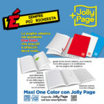 Maxiquaderno One Color - A4 - 5 mm - 20+1 fogli - 80 gr - copertina PP - Blasetti - immagine 2