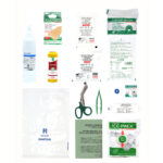 Valigetta di pronto soccorso Medic 1 - 25x19x9 cm - fino a 2 persone - arancio - PVS - immagine 3