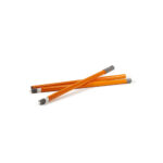Kit per pavimenti Secchiostrizza - secchio con strizzatore 12 L + mop 240 gr + manico da 130 cm - arancione - Perfetto - immagine 3