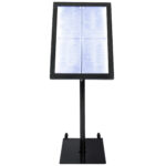 Espositore a LED per esterni/interni - display 4 x A4 - Securit - immagine 2