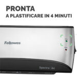 Plastificatrice Spectra - A4 - a caldo - Fellowes - immagine 2
