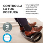 Poggiapiedi Smart Rocker - Fellowes - immagine 2