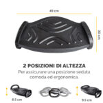 Poggiapiedi Smart Rocker - Fellowes - immagine 3