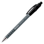 Penna a sfera a scatto Flexgrip Ultra  - punta 1,0mm - nero - Papermate - conf. 30+6 pezzi - immagine 2