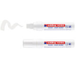 Marcatore a gesso liquido 4090 - punta scalpello - da 4 a 15mm - colori assortiti - Edding - astuccio 5 pezzi - immagine 4