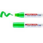 Marcatore a gesso liquido 4090 - punta scalpello - da 4 a 15mm - colori assortiti - Edding - astuccio 5 pezzi - immagine 5