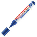 Marcatore per lavagne bianche 660 - punta conica - da 1,5 a 3 mm - Edding - astuccio 4 pezzi - immagine 4
