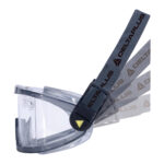 Occhiali a maschera Galeras Clear - policarbonato/PVC - incolore - Deltaplus - immagine 2