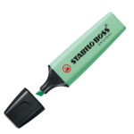 Evidenziatore Boss Original Pastel - punta a scalpello - tratto 2 - 5 mm - colori assortiti - Stabilo - busta 4 pezzi - immagine 3