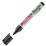 Marcatore permanente 21 Ecoline - punta conica - da 1,5 a 3 mm - colori assortiti - Edding - conf. 4 pezzi - immagine 2