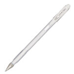 Penna a sfera gel con cappuccio Uni Ball Signo M120 - punta 0,7mm - bianco - Uni Mitsubishi - immagine 2