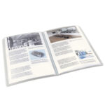 Portalistini personalizzabile - 22x30 cm - 30 buste antiriflesso - trasparente - Esselte - immagine 2