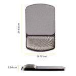 Mousepad con poggiapolsi in gel - regolabile - Fellowes - immagine 2