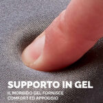 Mousepad con poggiapolsi in gel - regolabile - Fellowes - immagine 4