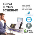 Supporto notebook Professional Series - hub USB - leggio - Fellowes - immagine 3
