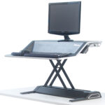 Postazione di lavoro Sit Stand Lotus - nero - Fellowes - immagine 2