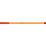 Fineliner Point 88 - tratto 0,4 mm  - rosso chiaro 48 - Stabilo - immagine 2