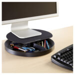 Supporto monitor Spin2 - portaccessori - portata massima 18 kg - nero - Kensington - immagine 2