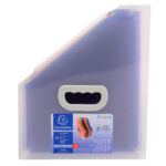 Classificatore portariviste Crystal - 12 tasche - PP - 26.5x32.5 cm - Exacompta - immagine 3