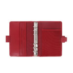 Organiser Metropol Pocket - similpelle - rosso - 14,6 x 11,5 x 3,5mm - Filofax - immagine 2