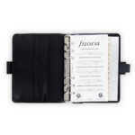 Organiser Metropol Personal - similpelle - nero - 18,8 x 13,5 x 3,8mm - Filofax - immagine 2