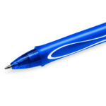 Penna a sfera a scatto Gelocity Quick Dry - punta 0,7mm - blu  - Bic - conf. 12 pezzi - immagine 3
