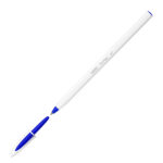 Penna a sfera Cristal Up con cappuccio  - punta media 1,2mm  - blu - Bic - conf. 20 pezzi - immagine 2