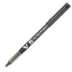 Roller Hi Tecpoint V5 con cappuccio - punta 0,5mm - nero - Pilot - conf. 16 + 4 pezzi - immagine 2