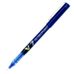 Roller con cappuccio Hi Tecpoint V7 - punta 0,7mm - blu  - Pilot - conf. 16 + 4 pezzi - immagine 2