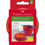 Vaschetta Click & Go - multiuso - rossa - Faber-Castell - immagine 3