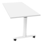 Tavolo multifunzione Taxi - con ruote - 160 x 80 x 73,7 cm - bianco - immagine 2