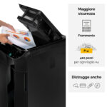 Distruggidocumenti AutoMax 550C - frammenti - 83Litri - Fellowes - immagine 2
