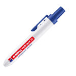 Marcatore permanente a scatto 11 - punta tonda - da 1,5 a 3 mm - blu - Edding - immagine 2