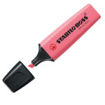 Evidenziatore Boss Original - punta a scalpello - tratto 2 - 5 mm - colori assortiti - Stabilo - busta 8 pezzi - immagine 4