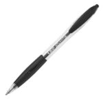 Penne a sfera a scatto Atlantis - punta 1,0mm  - nero  - Bic - conf. 30 + 6 pezzi - immagine 2