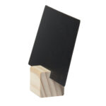 Supporti wood per targhette - 6 targhette incluse - Securit - set 12 pezzi - immagine 3