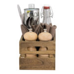 Scatola portamenù/accessori a cassetta - 11,6 x 24 x 14,2 cm - Securit - immagine 4