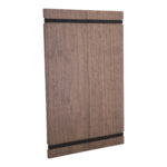 Portamenù Tablet con elastici - 32 x 22 cm - legno di noce - Securit - immagine 4