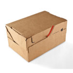 Scatola Return Box CP 069 - S - 28,2 x 19,1 x 9 cm - cartone - avana - ColomPac - immagine 5