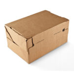 Scatola Return Box CP 069 - M - 28,2 x 19,1 x 14 cm - cartone - avana - ColomPac - immagine 2